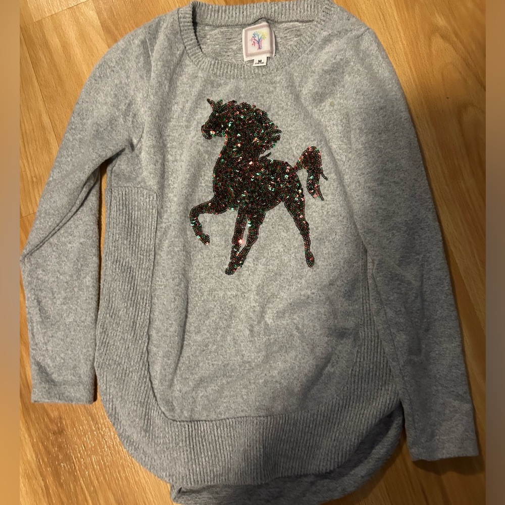 Sequin Unicorn Sweater